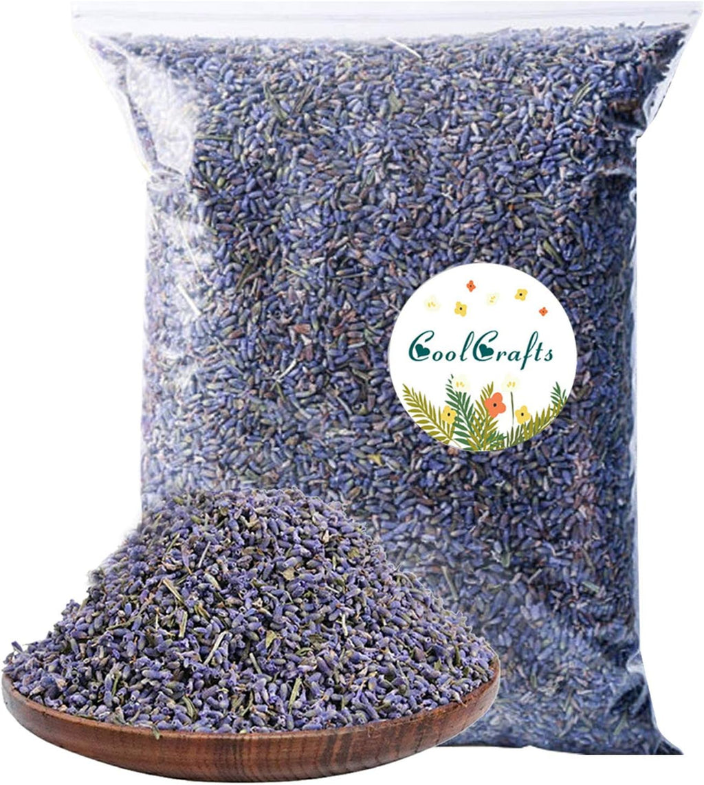 Dried Lavender Flowers, Dry Lavender Buds Bulk for Wedding Toss, Crafts, Sachets - 1/2 Pound