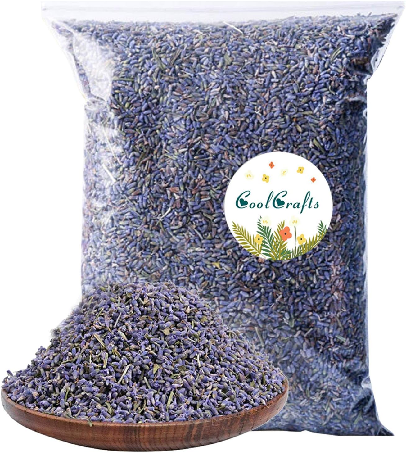 Dried Lavender Flowers, Dry Lavender Buds Bulk for Wedding Toss, Crafts, Sachets - 1/2 Pound
