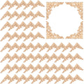remerry 60 pcs wood applique onlays and wood, main product view