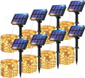 btfarm 8 pack solar string lights outdoor, total, main product view