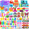 180 Party Favors for Kids, Fidget Toys Bulk, Treasure Box Toys for Classroom Prizes, Goodie Bag Stuffers Pinata Fillers, Carnival Birthday Stocking Stuffers for Boys Girls, Prize Box Toy