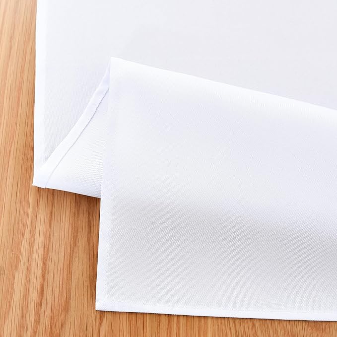 Farmhouse White Table Runner Dining Table Runners 90 Inches Long Coffee Table Runner for Dresser Living Room Bedroom Holiday Party Banquet 12X90 Inch
