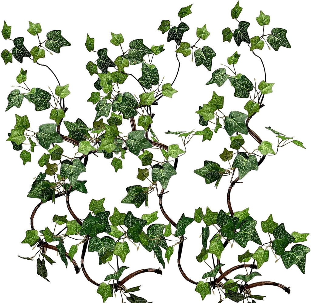 artificial rattan tree vines with creeper leaves climbing, main product view