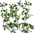 artificial rattan tree vines with creeper leaves climbing, main product view
