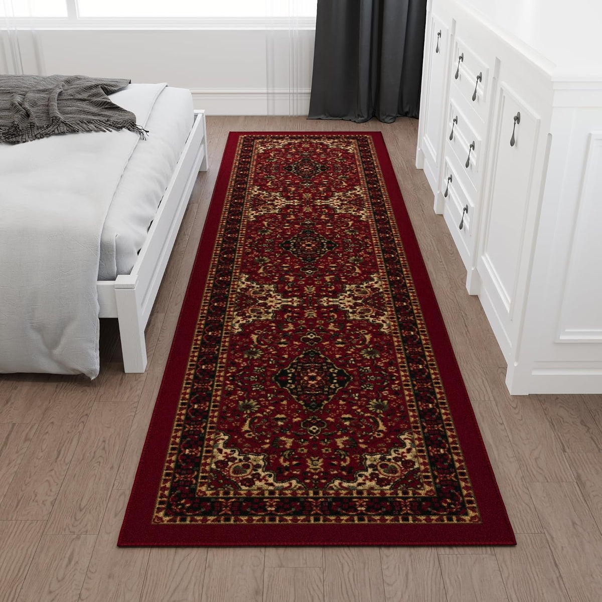 Ottomanson Persian 3x10 Runner Rug for Hallway – Kitchen Rug Runners