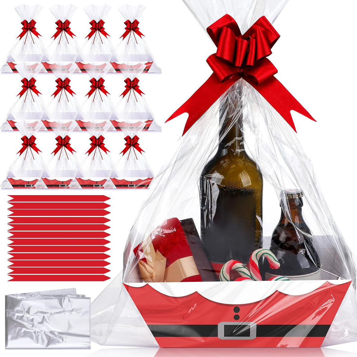 yeaqee 36 pcs christmas gift baskets, 10 x, main product view