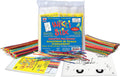 Wikki Stix Bilingual Assorted Fun Favors, Pack of 50 – English/French Mini Play Paks with 8 Activity Sheet, Classroom Rewards, Party Favors, Travel Toys, Made in USA
