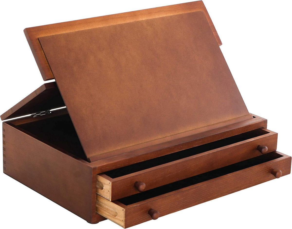 u.s. art supply 2-drawer artist tool supply box, main product view
