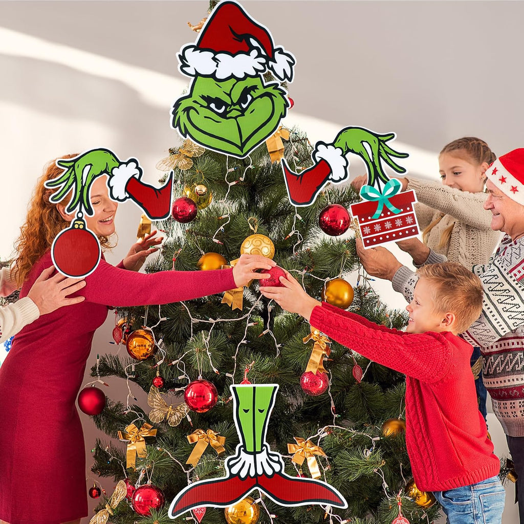 Christmas Decorations for Tree Christmas Tree Topper Tree Ornament Christmas Decor Indoor Home Xmas Party Supplies