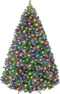 gaomon 7.5ft prelit fraser fir wide artificial christmas, main product view