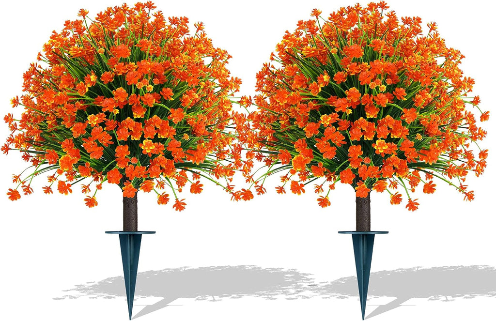 grooy fall 2 pack 24 inches artificial flowers, main product view