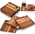 silifine 6 pcs wine appetizer plates with wine, main product view