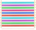 kigley 10 tier ribbon holder organizer rack wood, main product view
