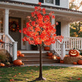 tybeeu 6ft 5-leaf lucky tree with 300 warm, main product view