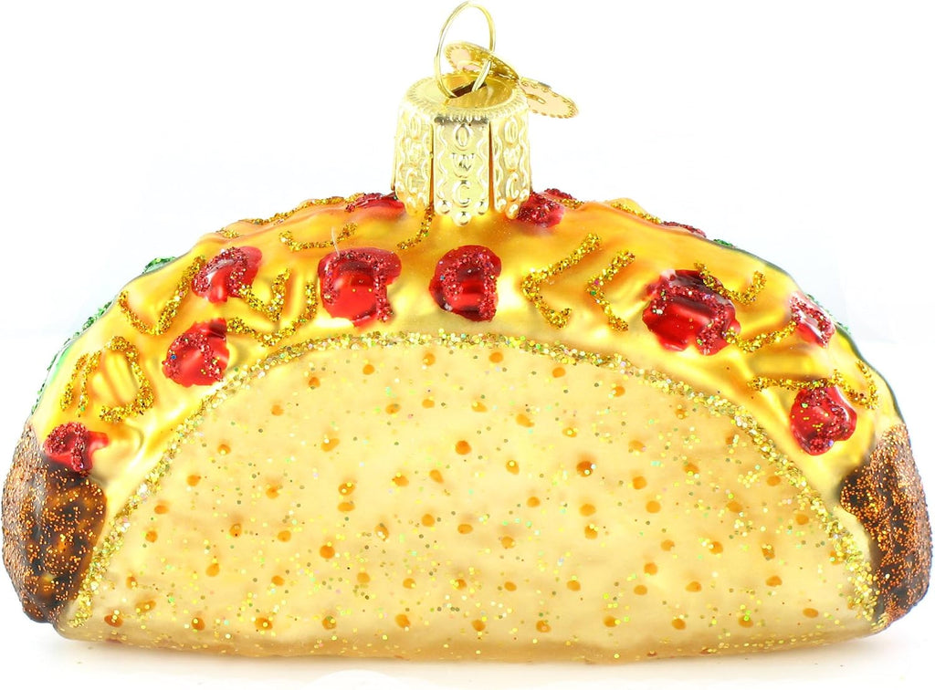 Old World Christmas Ornaments: Taco Glass Blown Ornaments for Christmas Tree (32084)