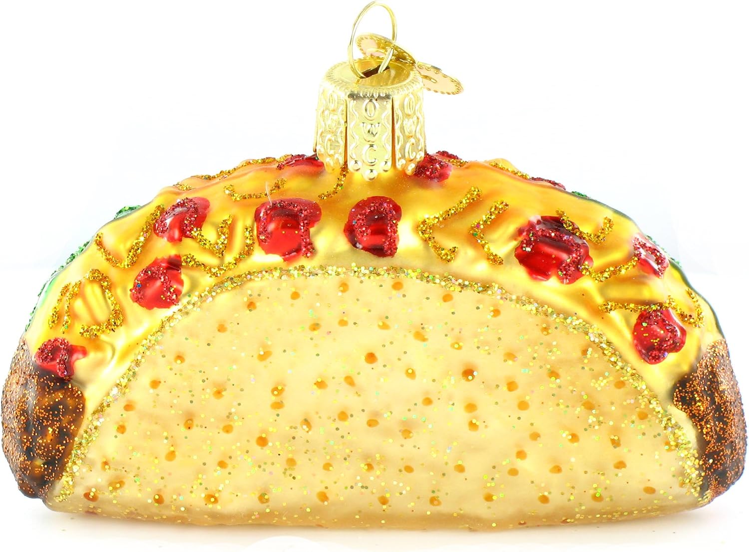 Old World Christmas Ornaments: Taco Glass Blown Ornaments for Christmas Tree (32084)