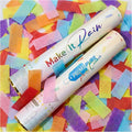 PrimePure Confetti Cannon Poppers, Biodegradable Multicolor Paper, 2 Pack