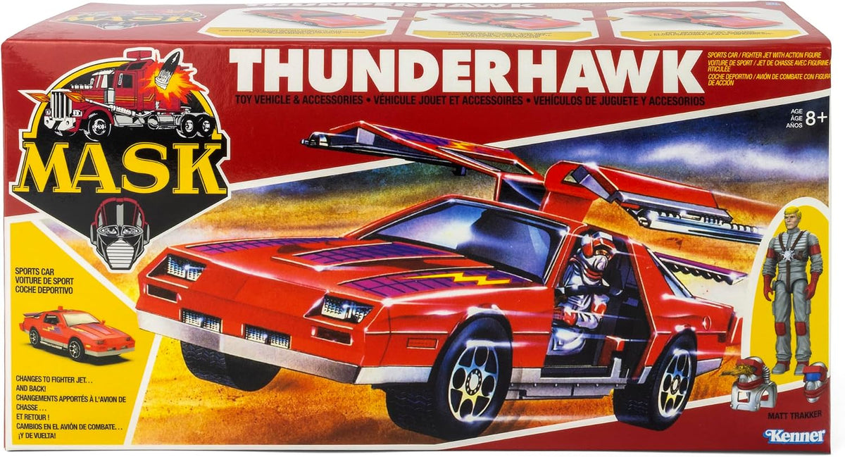 The Loyal Subjects M.A.S.K. Thunderhawk with Matt Trakker Figure