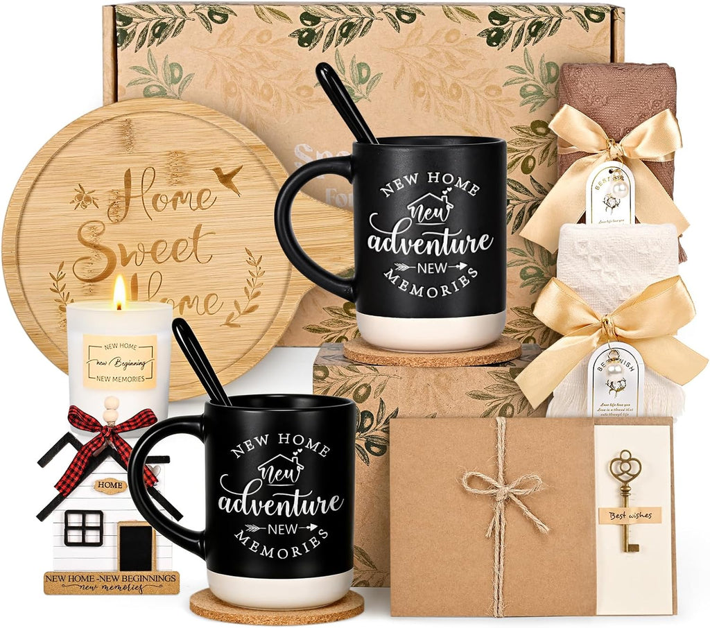 YHRJWN 13 Pcs House Warming Gifts New Home, New Home Gift Ideas, Housewarming Gift for Homeowners Women Men Friends, Closing Gifts for House Buyers