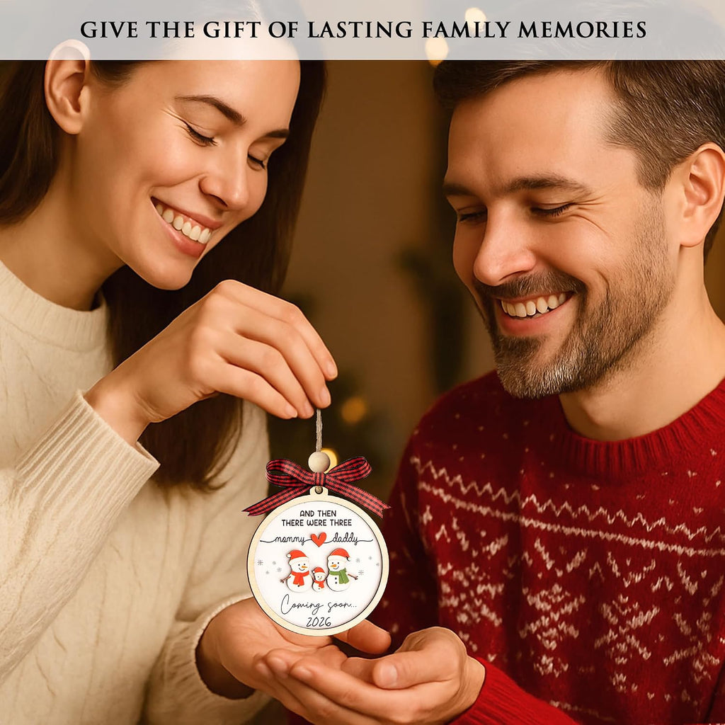 Expecting Baby Ornament 2026, Pregnancy Announcement for Husband Grandparents Family Aunt, Gifts for Expecting Parents Expecting Parents to Be Unique Gifts 2026