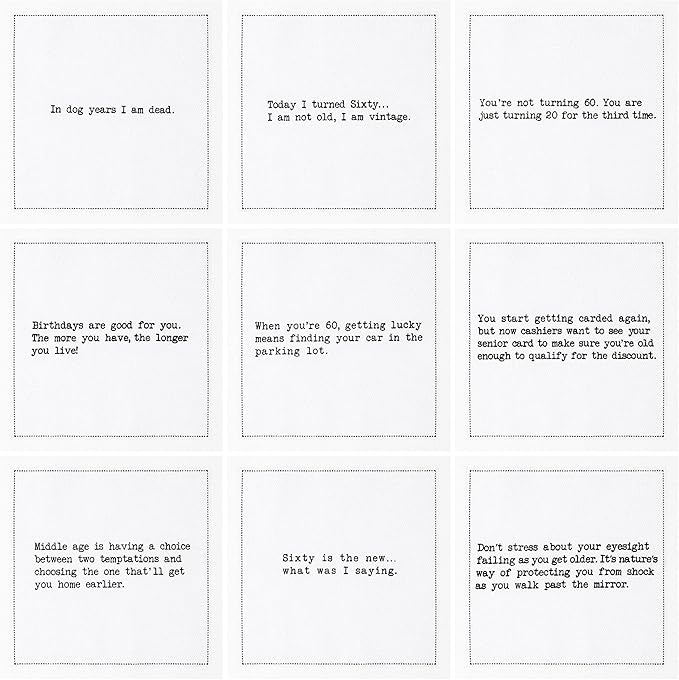 Five Star Napkins 60th Birthday Quotes White Cotton Cocktail Napkins, Beverage Napkins, Bar Napkins, Cloth Napkins, Party Napkins, Events, Holidays, Weddings, Birthdays, Disposable, 4.5" x 4.5"- (50x)