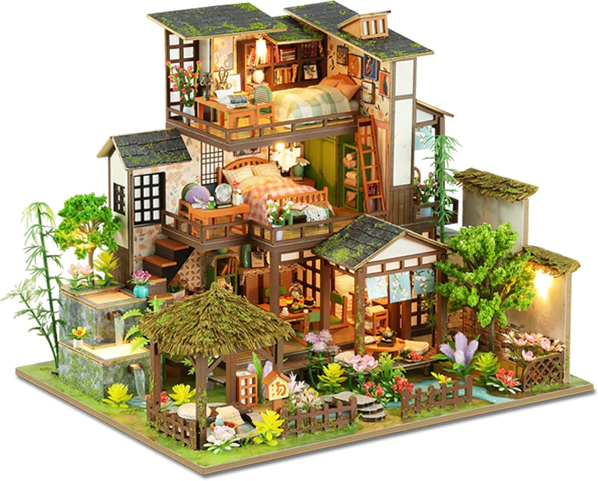 isseve miniature house kit, tiny house building kit, main product view