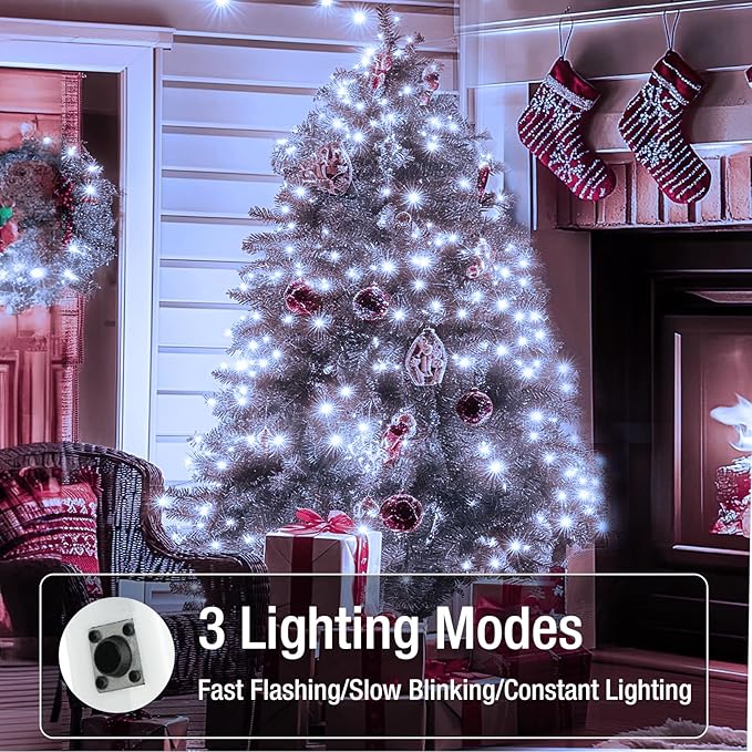 30 Pack Fairy Lights Battery Operated - 7ft 20 Led Twinkle Lights 3 Modes, Bulk Mini String Lights Waterproof for Mason Jars Vases DIY Party Wedding Decoration Christmas -Cool White