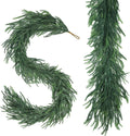 9ft artificial norfolk pine garlands, real touch thick, main product view