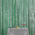 Poise3EHome Mint Green Sequin Backdrop, 10Ft x 10Ft Glitter Photography Background Curtains, Sequence Drapes for Party Baby Shower Wedding Birthday Christmas Thanksgiving Halloween Decoration
