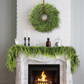 6ft 2pcs norfolk pine garland - realistic christmas, main product view