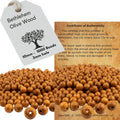 holy land market olive wood beads 10mm, 1000, main product view