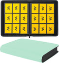 Card Binder 9 Pockets,Trading Card Binder Holds up to 864 Cards with 48 Sleeves,Zipper Card Holder Album Compatible with TCG Card/Game Cards/Sports Card