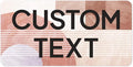 Custom Sign, Custom Street Sign, 11 Font Colors, 13 Font Styles, 4 Hole Options, 22 Sizes, 9x18 Inches, Rust Free DiBound, Fade Resistant, Made in USA by My Sign Center (Mid-Century Modern 1)