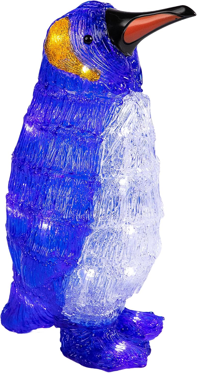 northlight lighted commercial grade acrylic penguin christmas display, main product view