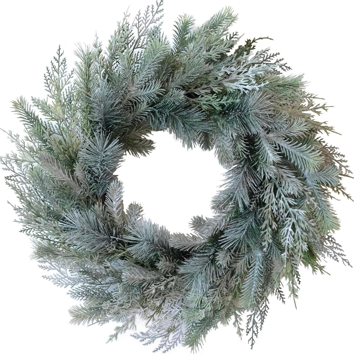 idyllic 24 inch norfolk pine wreath and cedar, main product view
