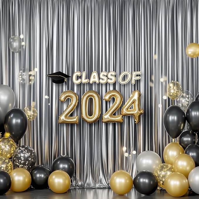 Outpain Thick 30 ft x 10 ft Black Black Sequin Backdrop Curtain for Parties, Wrinkle Free Glitter Photo Backdrop Drapes 6 Panels 5x10ft Black Black Back Drop Cloth for Wedding Photography Background