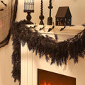 dingion 1 pack 9 ft halloween black artificial, main product view