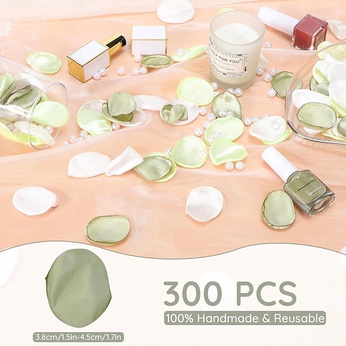 SUREAM Rose Petals for Decoration, Scatter Petals for Wedding Aisle Scatter, Flower Petals Decrations for Dinner Table Centerpieces Flower Girl Basket Birthday Party Romantic Night Home Decor