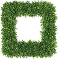 artgar 20 inch realistic boxwood wreath, spring wreaths, main product view