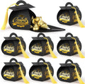 32 Pcs Graduation cap gift box Graduation party favors mini cap candy boxes Class of 2026 Grad hat favor boxes for Graduation party decoration supplies