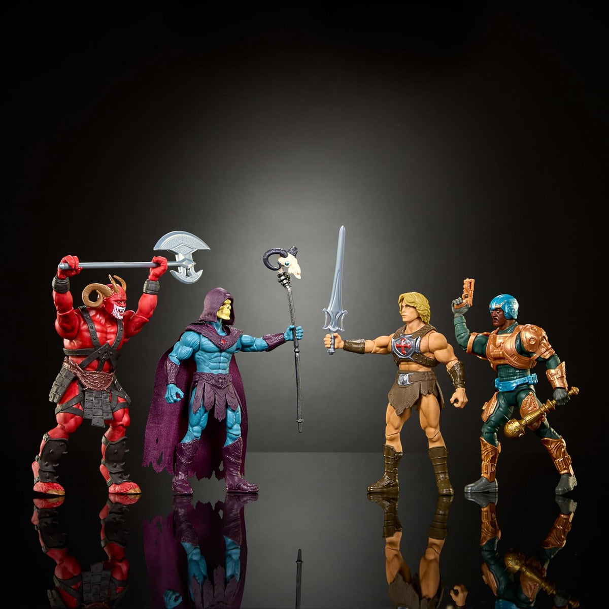 Masters of the Universe Movie He-Man, Skeletor, Man-at-Arms, Goat Man
