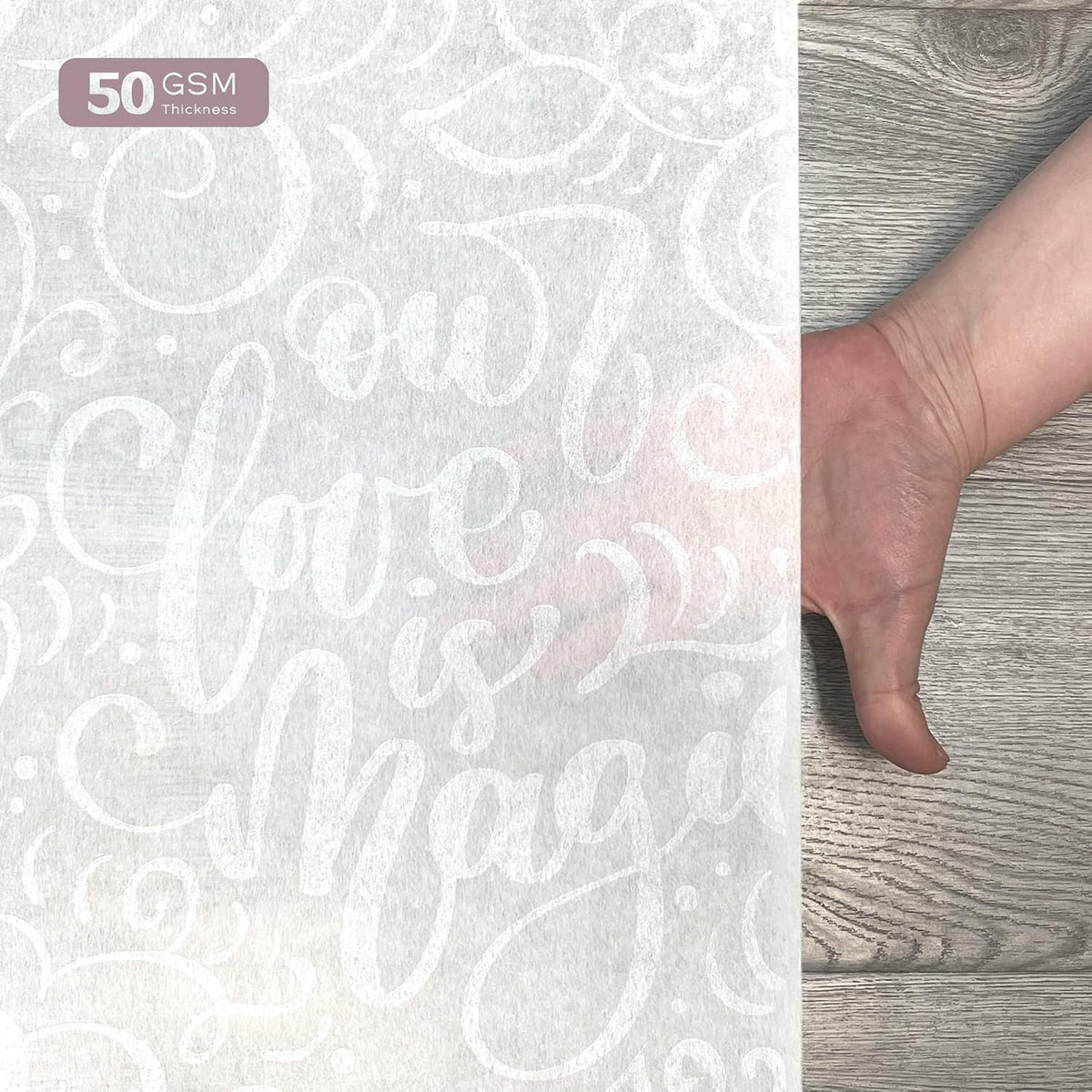 EZLucky Heart Print Aisle Runner