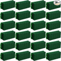 Boao 30 Pieces Floral Foam Cage Holder with Floral Foam for Fresh Flowers Cage Bowl for Table Centerpiece Flower Arrangement, Rectangle, 11.8 x 4.7 x 3.1 Inch