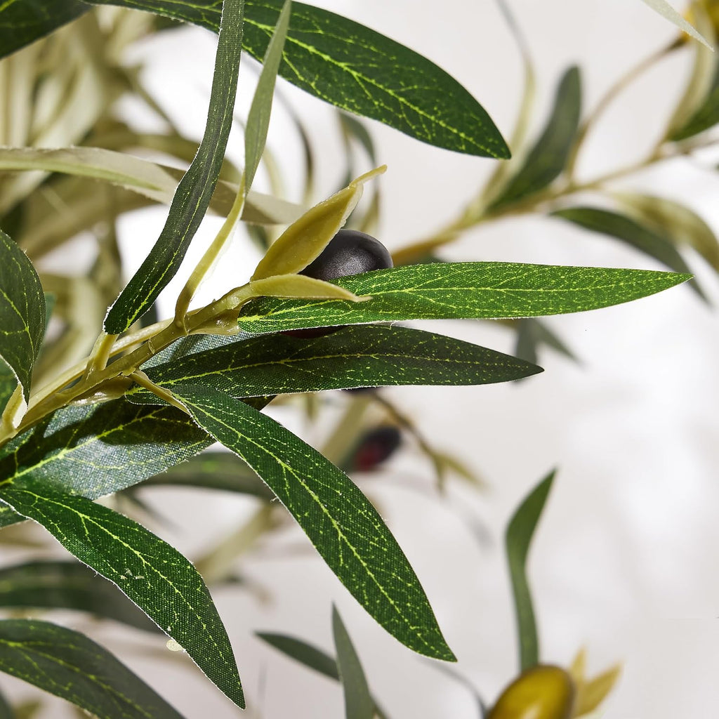 faux olive tree, 5ft artificial olive trees with showing dimensions