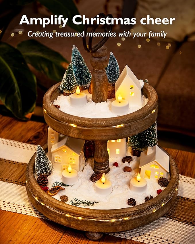 Homemory Rechargeable Tea Lights Flameless Candles with Remote Timer, Battery Operated LED Tealight Candles, USB Candles for Wedding Table Centerpiece Reception Banquet Christmas Halloween, 12-Pack