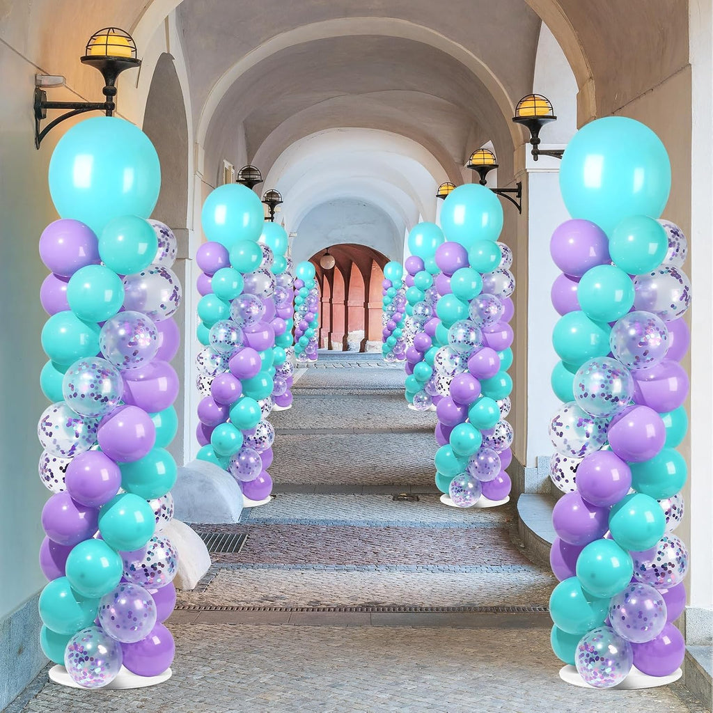 2 sets adjustable balloon column stand kit with, package contents