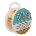 The Beadsmith Wire Elements Craft Wire – Tarnish Resistant, Soft Temper, Round, Bronze Color – 0.51mm, 24 Gauge, 20 Yard Spool – Jewelry Making, Wire Wrapping, Floral, & Other DIY Crafts