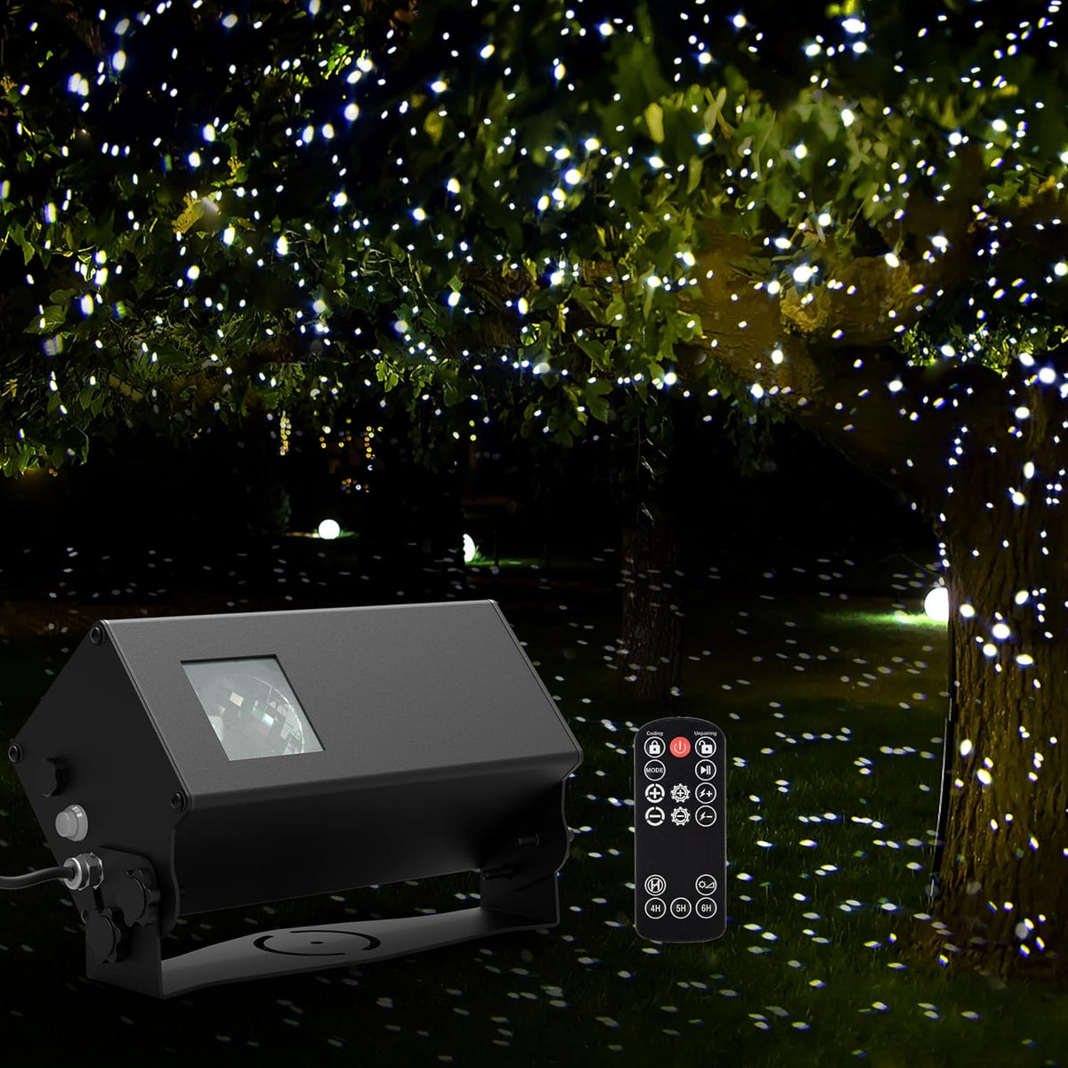 airivo outdoor laser lights projector, white laser fairy, main product view