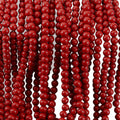 48ft extra long christmas wood bead garland for, main product view