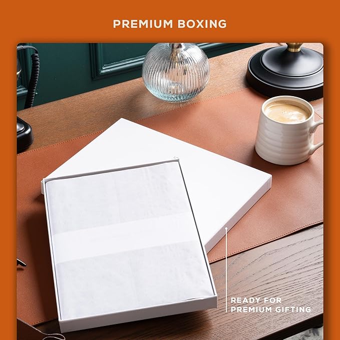 Beechmore Books A4 Sketchbook – 8.5x11 Premium Vegan Leather Bound Large Sketch Book Hardcover with 156 Thick 160gsm Perforated Ivory Pages, Blank Sketch Pad, Gift Boxed, Back Pocket, Ribbon Bookmark